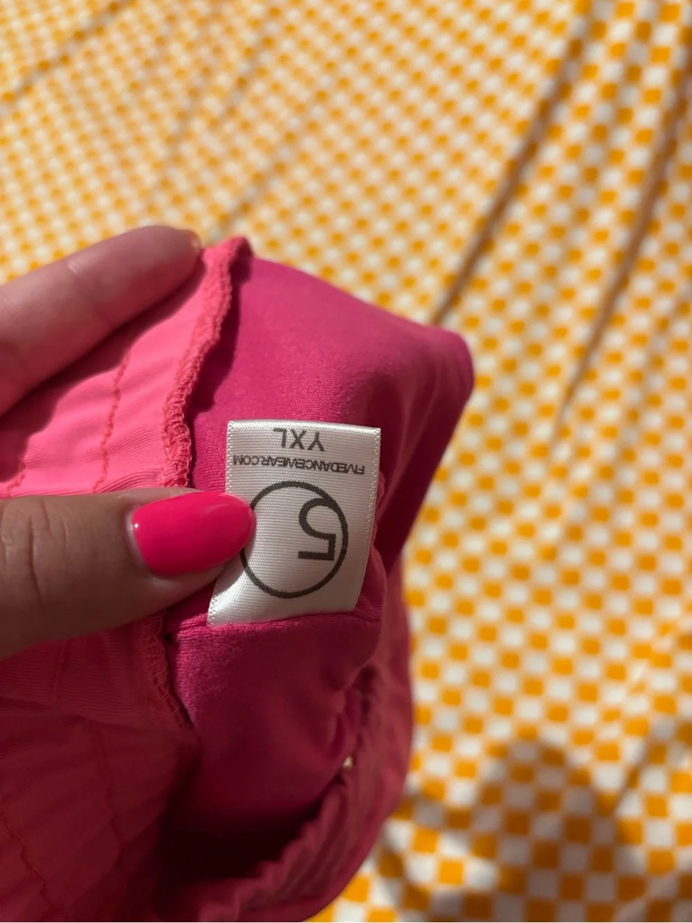 Kids Pink sports bra Top - five the label